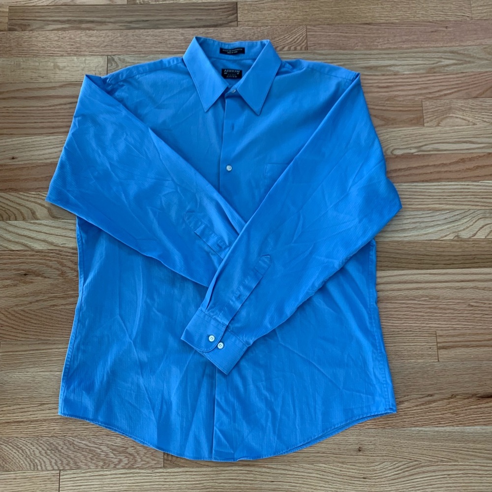 👔Men’s Fitted Arrow Wrinkle Free Dress Shirt 👔